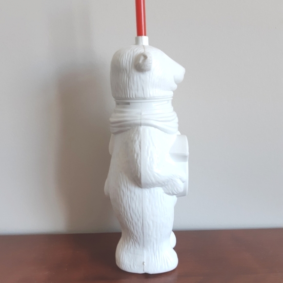 Coca-Cola Polar Bear bottle with straw - Picture 2 of 10